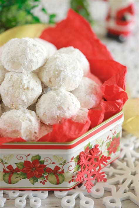 Classic Snowball Cookies Recipe Gemmas Bigger Bolder Baking