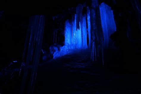 Icicles In The Ice Cave Photo