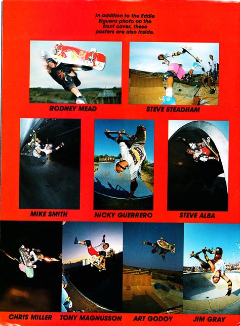 Skateboard Posters Usa 1988 Vsm