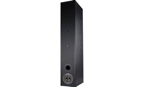 Monitor Audio Bronze 6 Black Oak Vinyl Floor Standing Speaker At