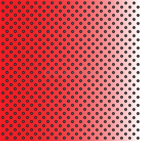 Concept Conceptual Red Metal Stainless Steel Aluminum Perforated