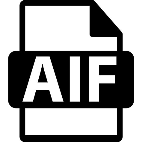 Aif File Symbol Vector Svg Icon Svg Repo