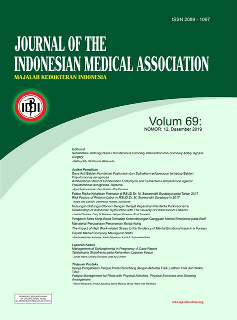 Risk Factors Of Preterm Labor In Rsud Dr M Soewandhi Surabaya In 2017