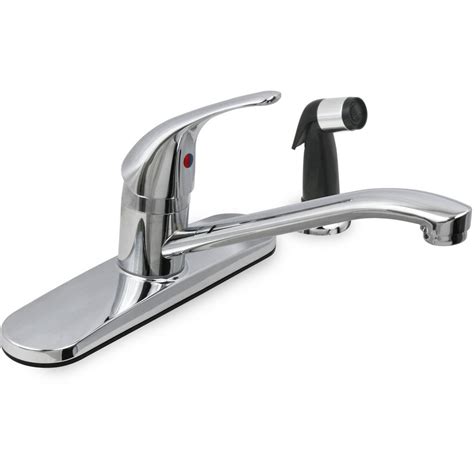 Single hole bathroom sink faucets (5). Certified Lead Free Single Handle Kitchen Faucet with ...