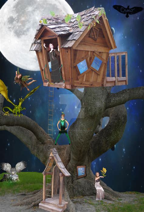 Neverland Treehouse By Mtspacecreate On Deviantart
