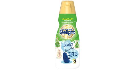 Buddy The Elf Frosted Sugar Cookie Creamer International Delight Elf
