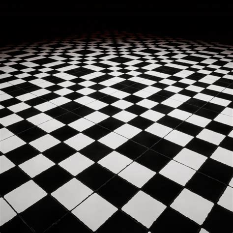 Stylized Checkered Floor Tiles Seamless Texture By Inukshuk