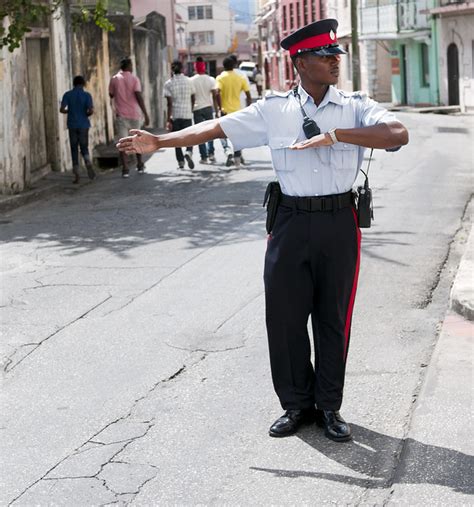 barbados police directing traffic random scenes from my w… flickr photo sharing
