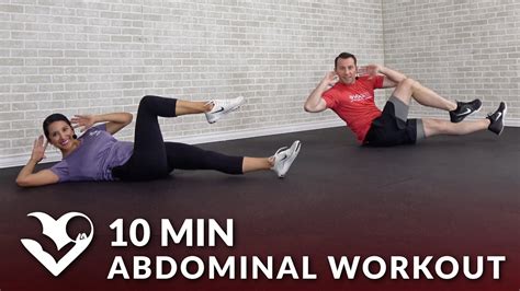 10 Minute Abdominal Workout Youtube