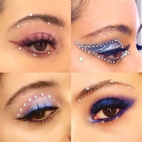 how to euphoria makeup looks fun glittery and powerful byabbie bold makeup looks
