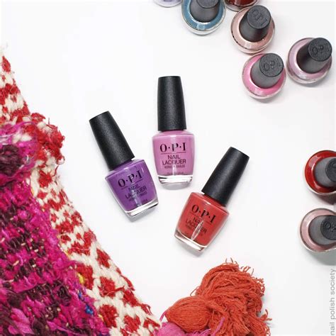 nail polish society opi peru fall winter 2018 collection