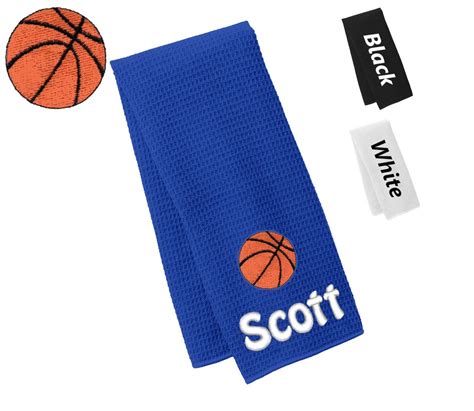 Personalized Basketball Towel Gym Towel Workout Towel Fitness Towel