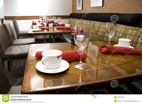 However, the more formal it gets the more confusion can easily come into play. Luxury Restaurant With Nice Table Settings Stock Images ...