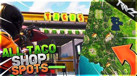 How to find and unlock fortbyte 77 in a track side taco shop in fortnite. Secret "VISIT DIFFERENT TACO SHOPS IN A SINGLE MATCH ...
