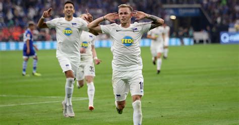 Duda Double Gives Hertha Rare Win At Schalke New Straits Times