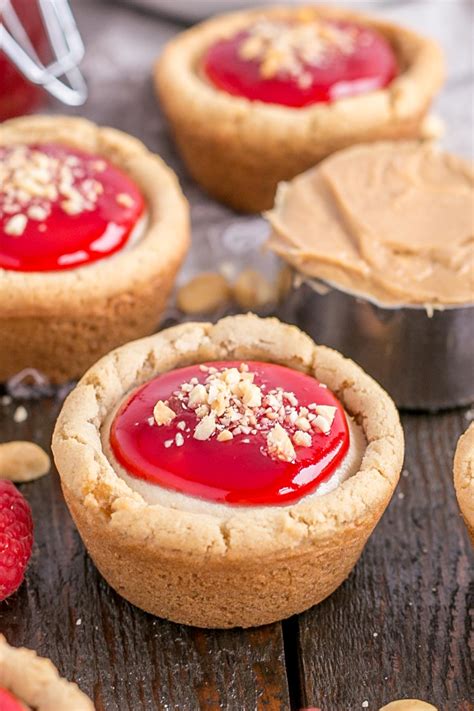 Peanut Butter And Jelly Cookie Cups Liv For Cake