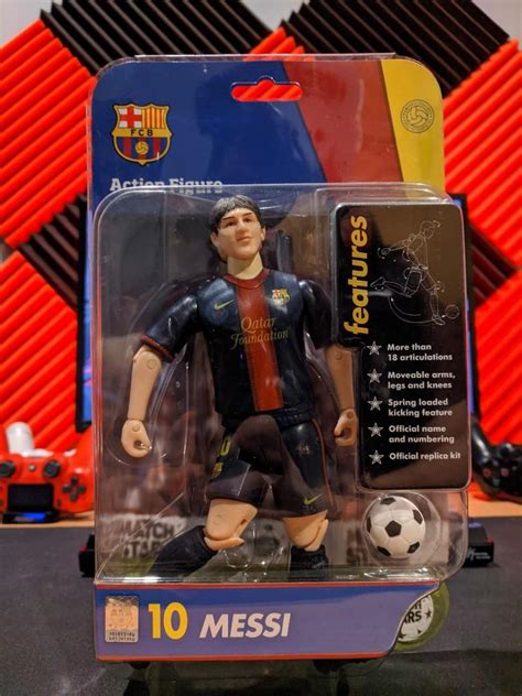 Lionel Messi Fc Barcelona Official Merchandise Action Figure Hobbies