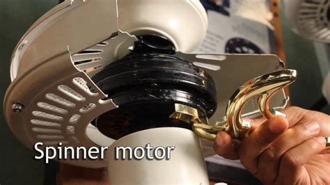 Replacement for hunter 99122 and 99123. Quiet Ceiling Fan Motors - YouTube