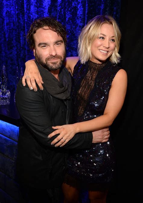 Kaley Cuoco Got Tv Married To Ex Johnny Galecki On Big Bang Theory In