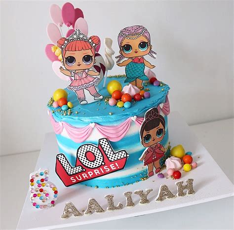 Best lol birthday cake from 39 best lol surprise dolls birthday images on pinterest. LOL Surprise Dolls Birthday Cake | Rosalyn's 9 Birthday ...