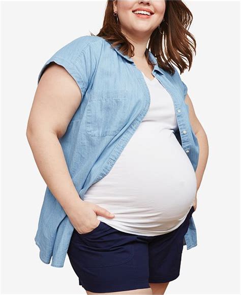 Motherhood Maternity Plus Size Shorts And Reviews Maternity Women