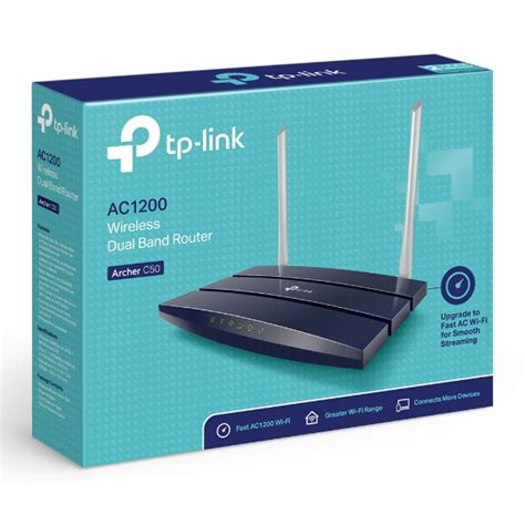 Archer C50 Ac1200 Wireless Dual Band Router Tp Link