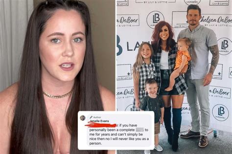Teen Mom Jenelle Evans Accuses Chelsea Houska Of Acting Like A Complete Bh To Her And A
