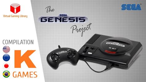 The Sega Genesis Mega Drive Project Compilation K All Genesis Mega Drive Games Us Eu Jp Br