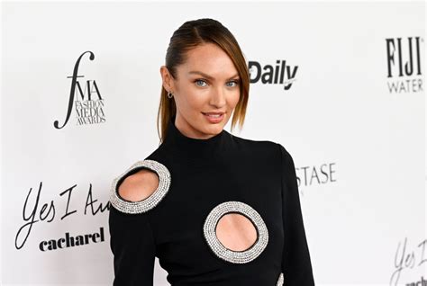 Candice Swanepoel At Daily Front Row 8th Annual Fashion Media Awards In