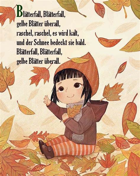 Herbstblätter Herbst Kunst Herbst Illustration Herbstgedichte Für