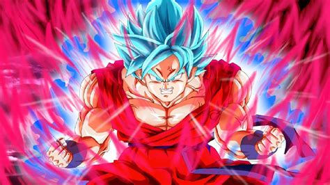 Goku Super Saiyan Blue Kaioken Vs Bergamodragon Ball Super Youtube