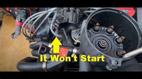 Omc Cobra Volvo Penta Sx No Start Cap Rotor Swap Youtube