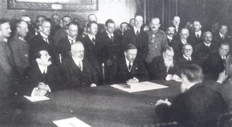 The End Of World War One And The Paris Peace Conference
