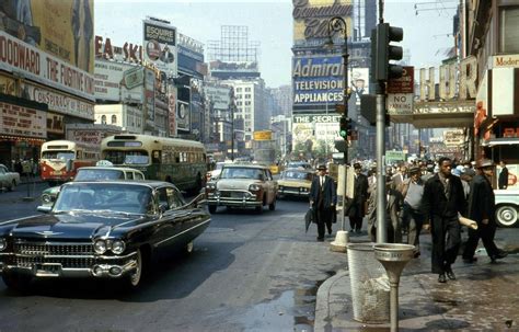 Times Square Nyc 1960 New York Pictures Vintage New York York City