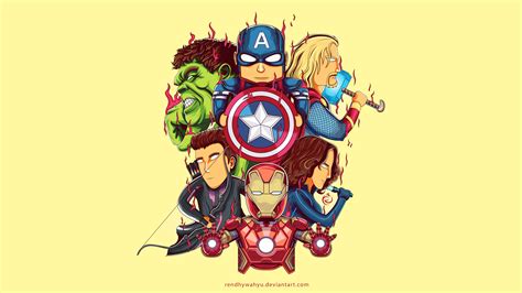 Little Avengers 4k Art Hd Superheroes 4k Wallpapers Images