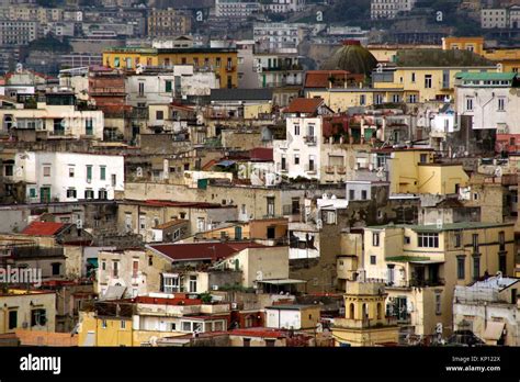 Naples Italy Spanish Neighborhood In The City Of Naples Stock Photo