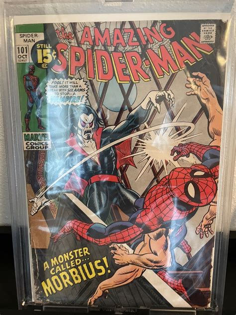 Amazing Spider Man 101 Asm 101 First Appearance Morbius Ebay