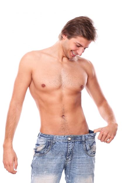 Modelo De Hombre Sin Camisa Foto Gratis