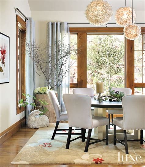 Whimsical Cream Dining Room Luxe Interiors Design