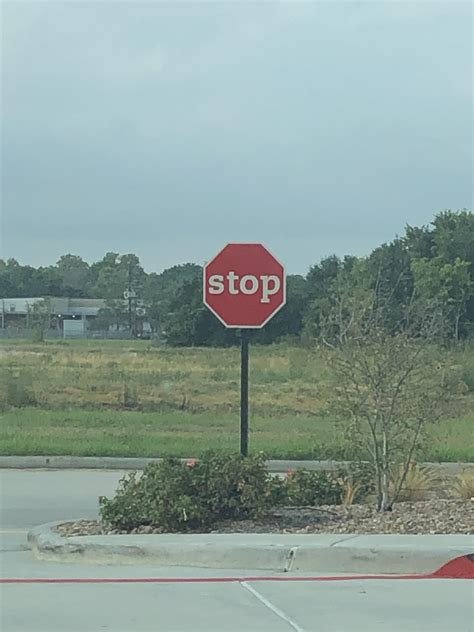 A lowercase stop sign : mildlyinteresting