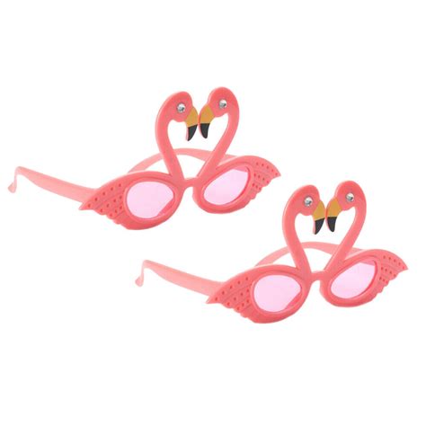 Flamingo Eye Glasses Hawaiian Eyeglasses Dance Party Glasses For Luau