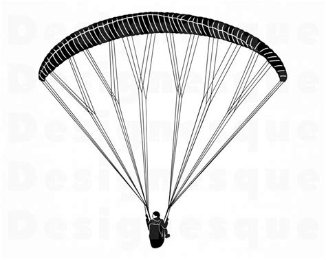 Parachuting 2 Svg Parachute Svg Parachuting Clipart Etsy