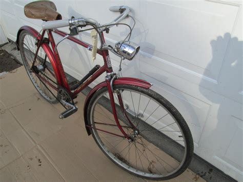 Huffy Sportsman 3 Speed Bicycle 1955 Original Rogers Motors