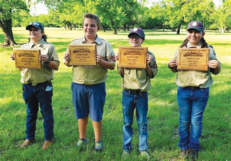 Waurika Cub Scouts Earn Highest Rank Waurika News Journal