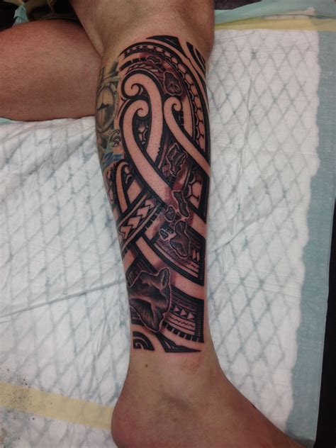 This Is The Work On My Leg At Pacific Soul Tattoo In Honolulu Art Done