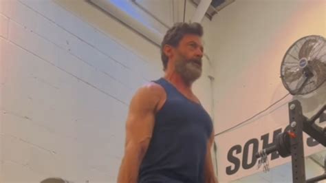 Watch Hugh Jackman Workout To Become A Jacked Man For Wolverine