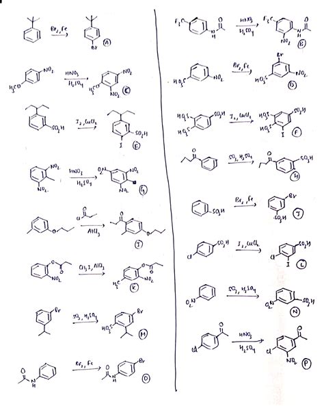 [Solved] Draw the major product in each of the following reactions