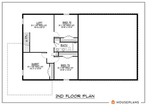 Barndominium Floor Plans With Loft House Design Ideas