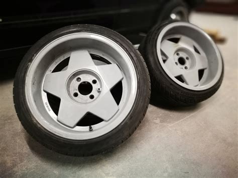 4x Borbet A Wheels 4x100 9x16 With 19540 And 21540 Retro Rides