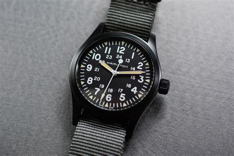 Plenty of airmen and soldiers of the time carried out their duties with these purely functional. Hamilton Khaki Field Mechanical 38mm Black PVD // Review ...